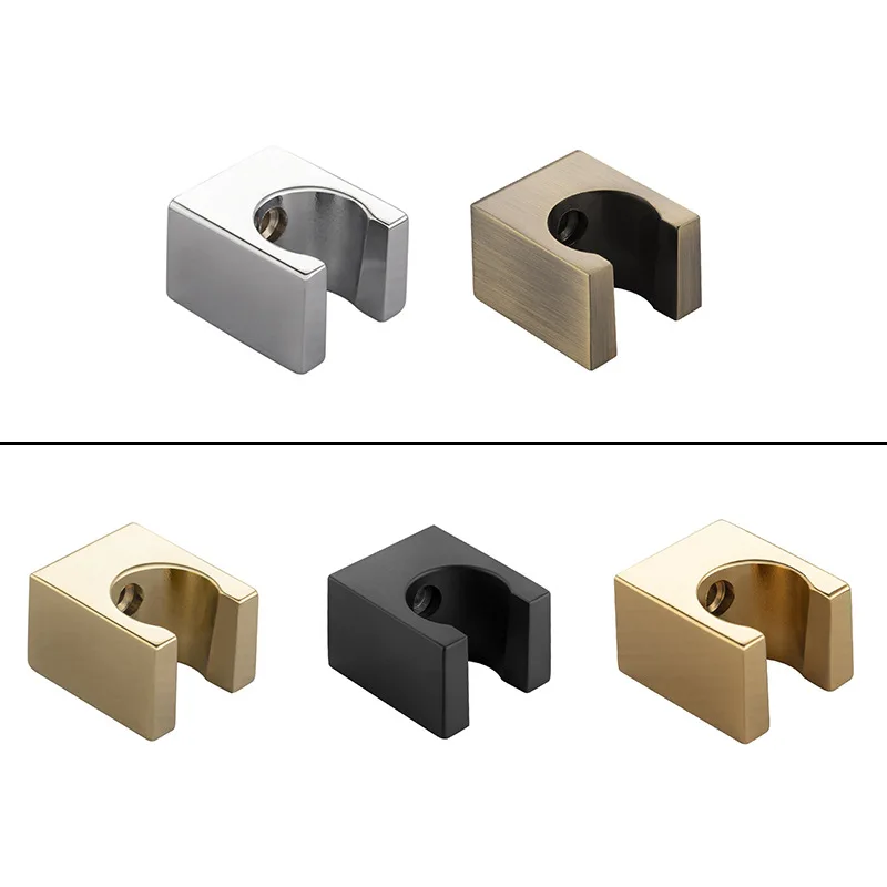 

Zinc alloy square shower, shower bracket, bathroom toilet, spray gun, fixed insert, wall seat, punched nozzle base.