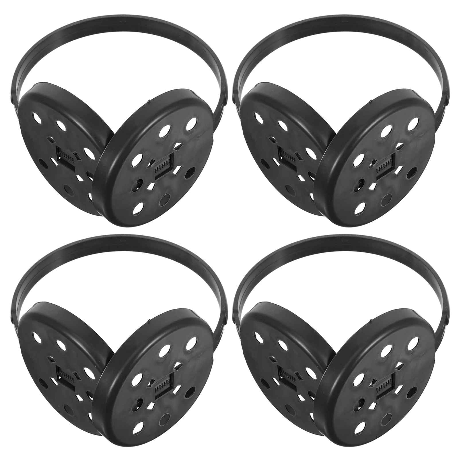 

4 Pcs Earmuff Stand Winter Muffs Headset DIY Frame Earphone Holder Hanger Rack for Game Headphones Bracket