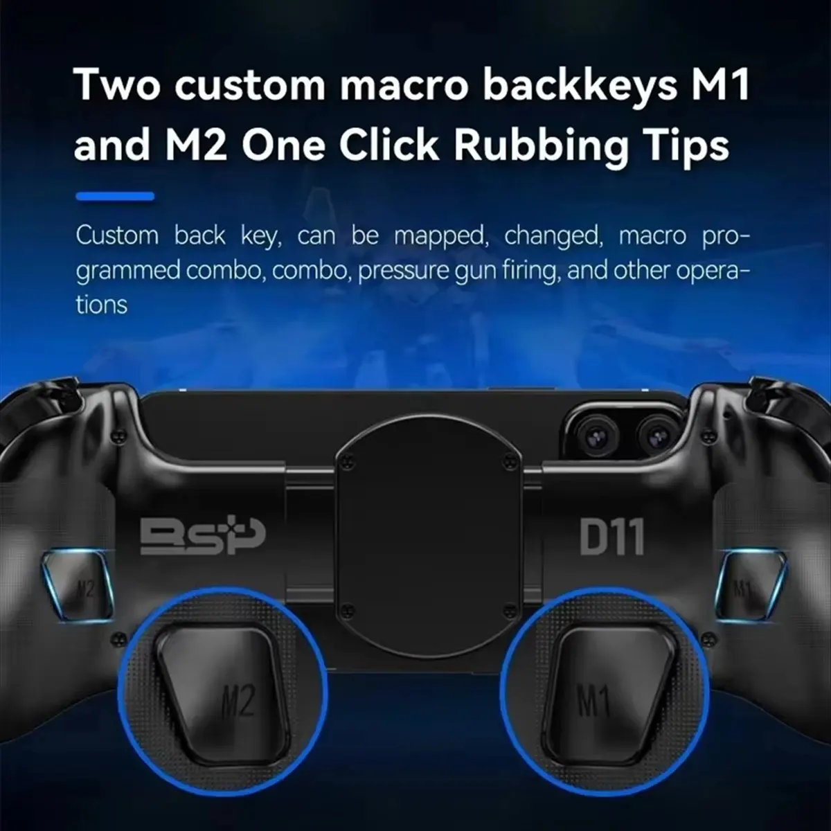 #08Z Electronics Accessories,BSP-D11S Wireless Game Gamepad for Switch/PS4/PS3 Controller A (Black)