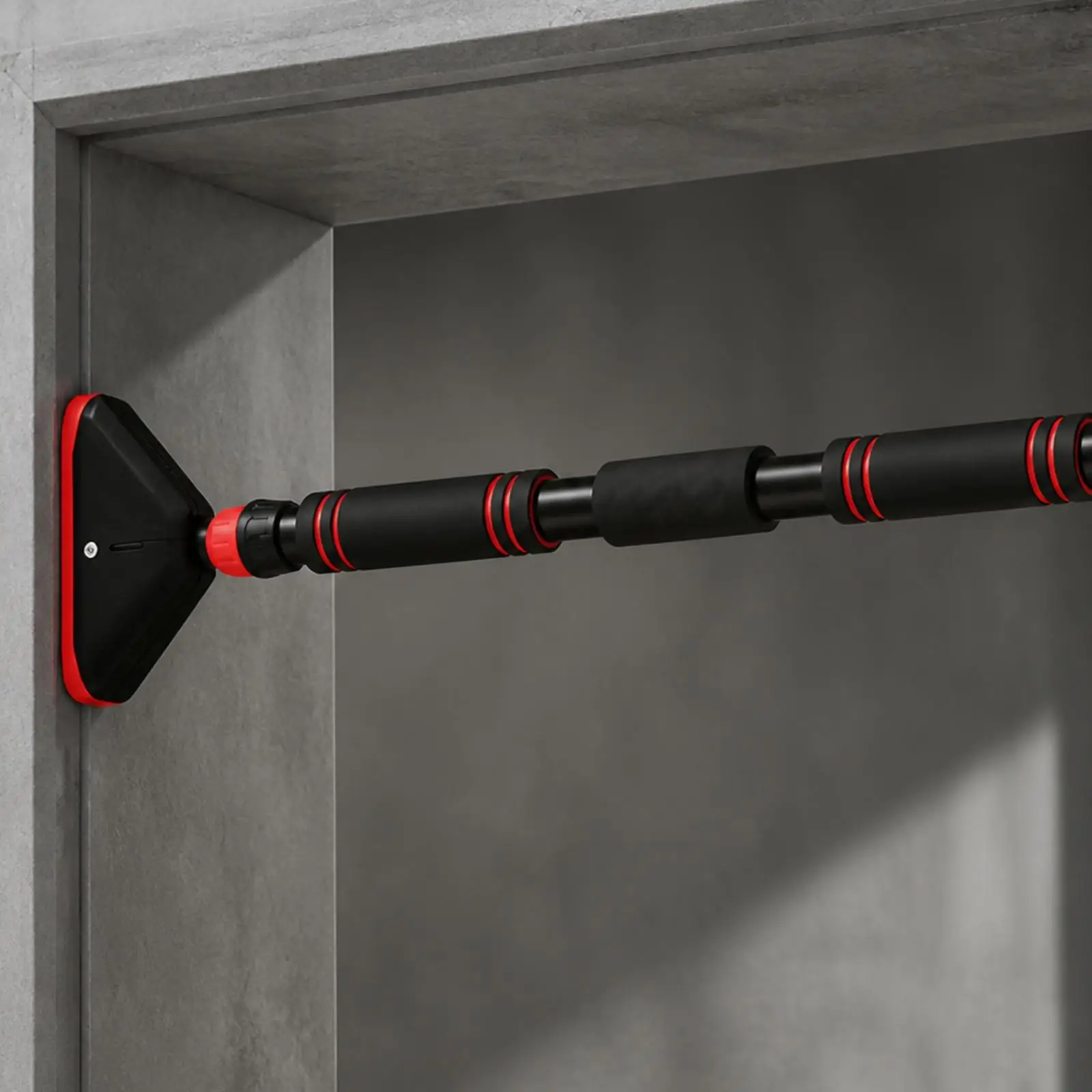 Door Pull Up Bar No Screw - 나사 없이 조립 가능한, 높이 조절이
