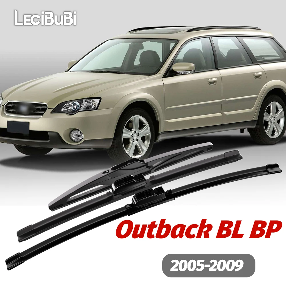 1 satz Vorne und Hinten Scheibenwischerblätter Scheibenwischer Für Subaru Outback BL BP 2005-2009 2006 2007 2008 zubehör