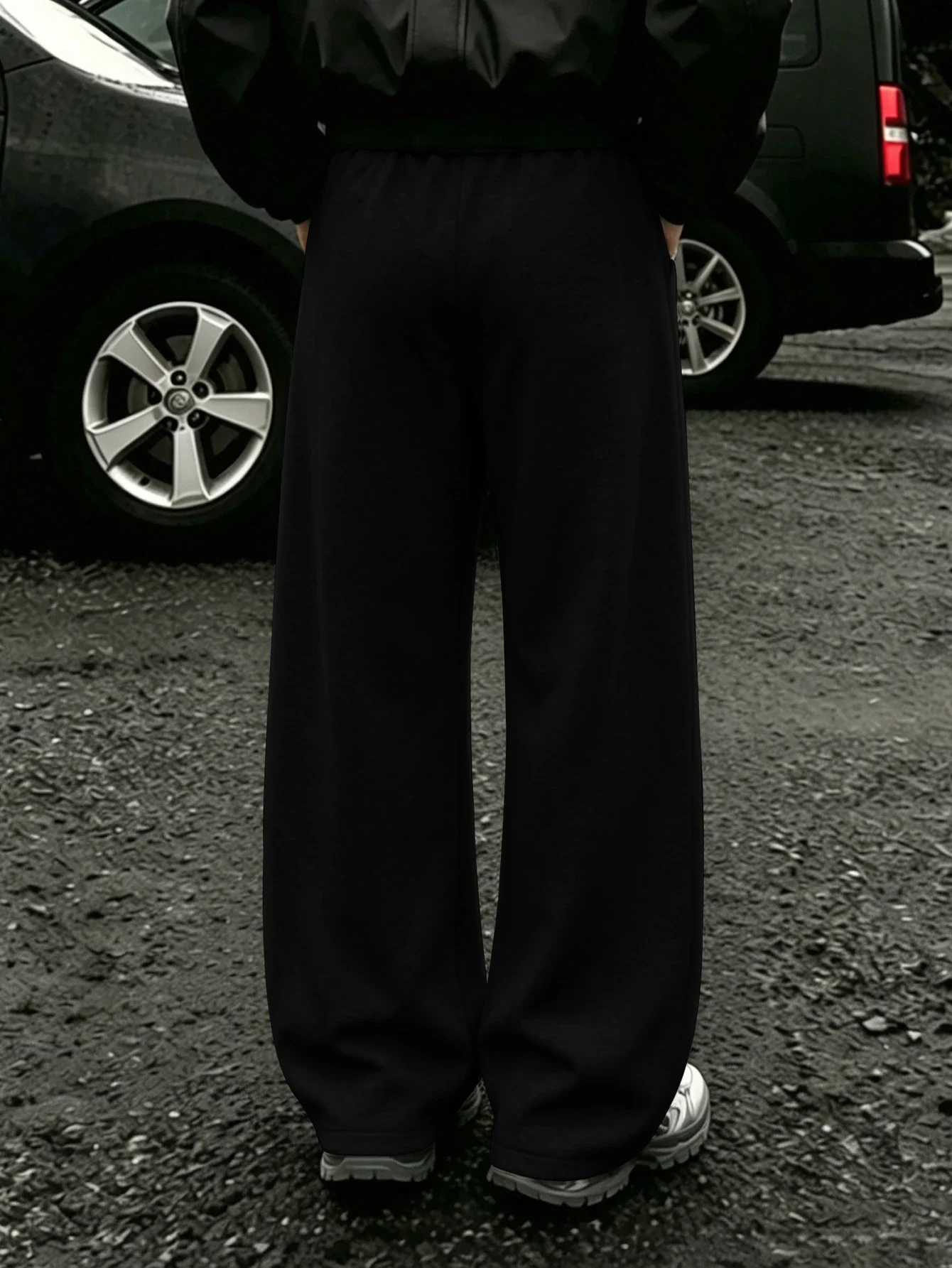BestsellerJapanese Sakura Cherry Blossom Kanji Print Men Baggy Wide Leg Sweat Pants Loose Straight Drawstring AsianStreet Jogger