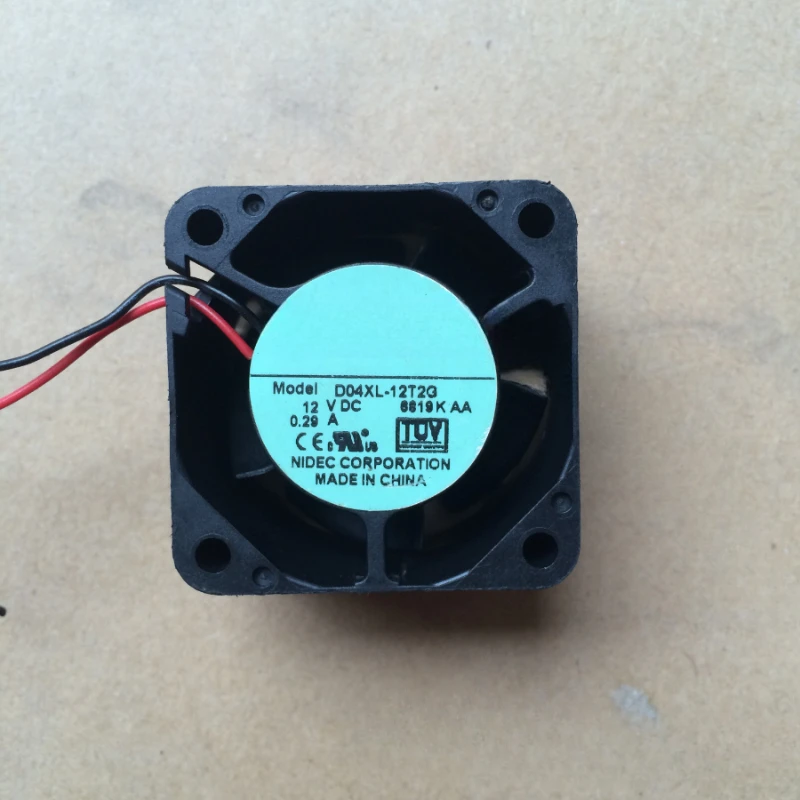 

4028 D04XL-12P2G DC12V 0.29A 4CM Cooling Equipment Fan