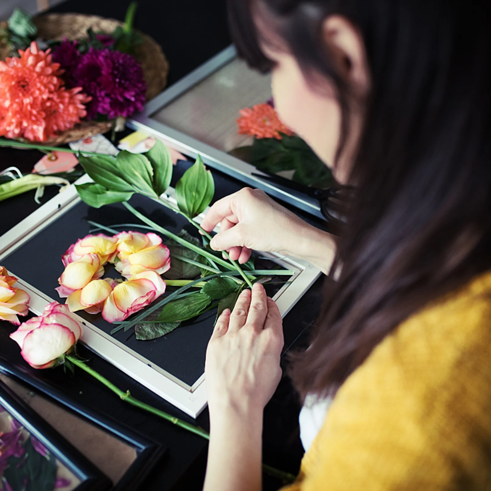 

30pcs Simulation Rose Stem Artificial Floral Stem For Diy Wedding Bouquets Flower Arrangements Packaging Material Decor