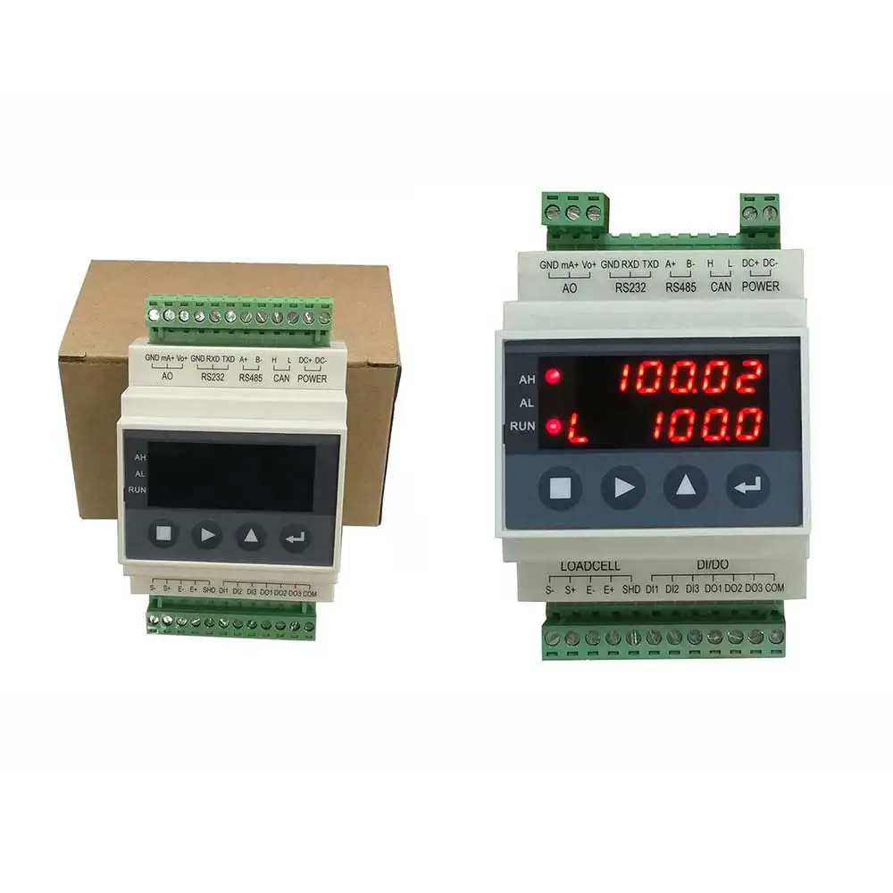 

Миниатюрный весовой индикатор для контроля веса на направляющей шине BST106-M60S[L]