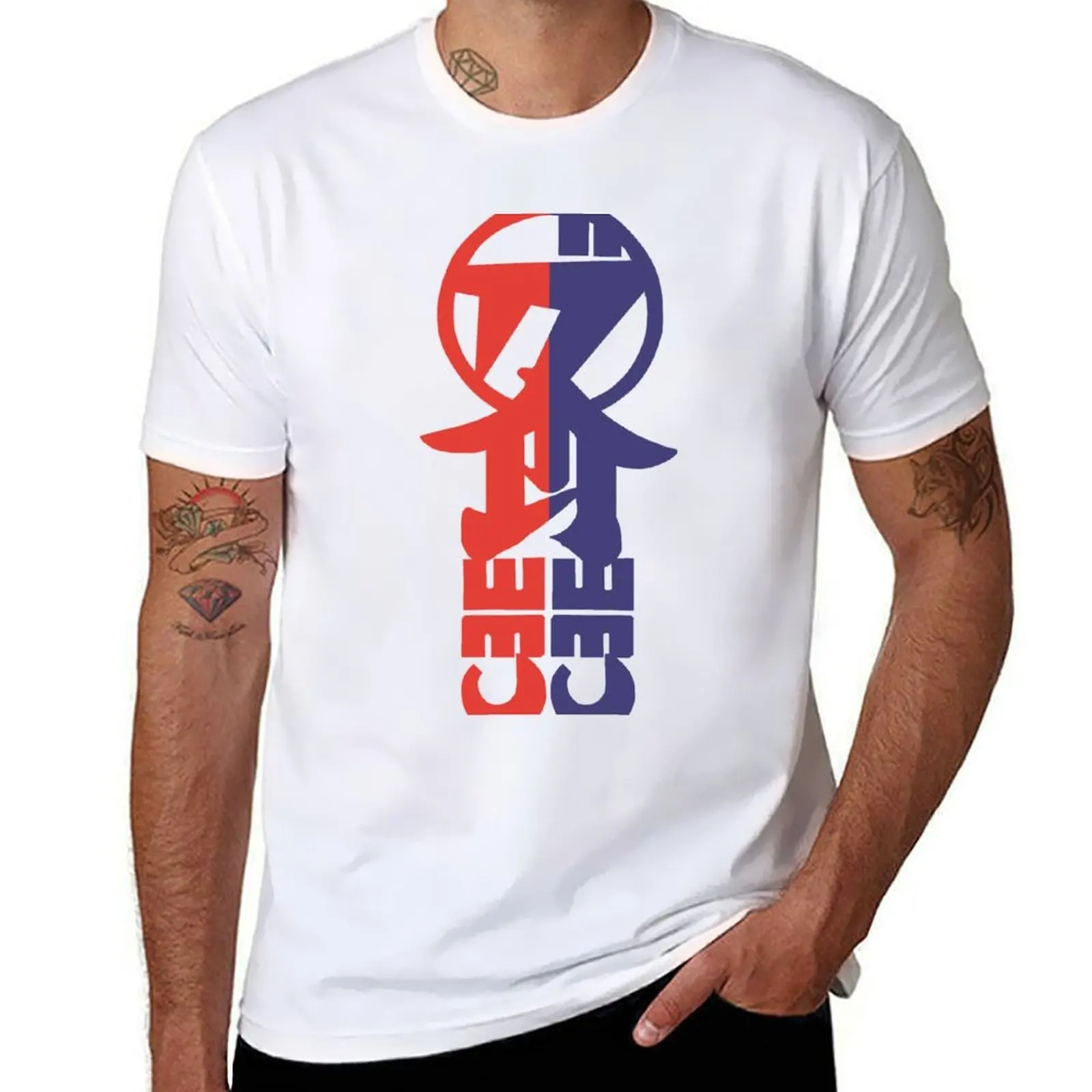 

Diss-Pair Logo (Red and purple) T-Shirt printed t shirts for man t shirt for man 100 percent cotton T-Shirt