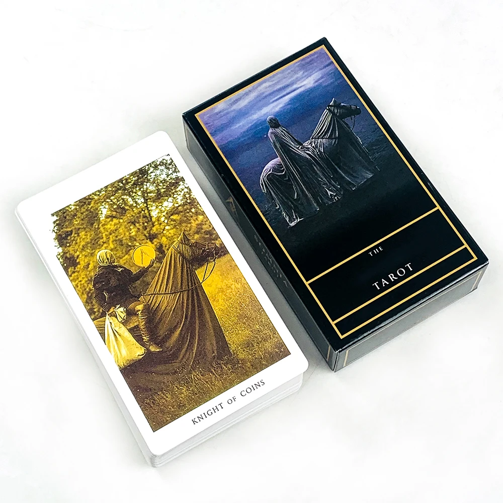 

Новые карты Таро для семейных встреч, настольные игры с мистическими иллюстрациями, прочные и портативные, идеально подходят для путешествий, медитации и гадания.