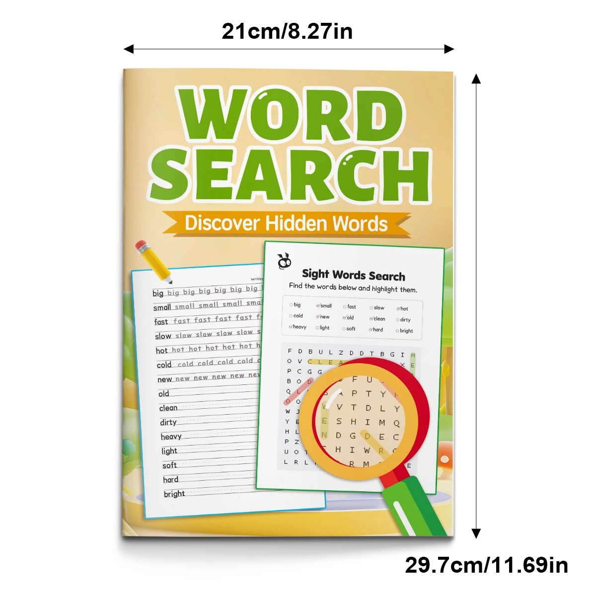 Word Search for Kids – Fun Puzzle Book to Boost Vocabulary and Focus Skills