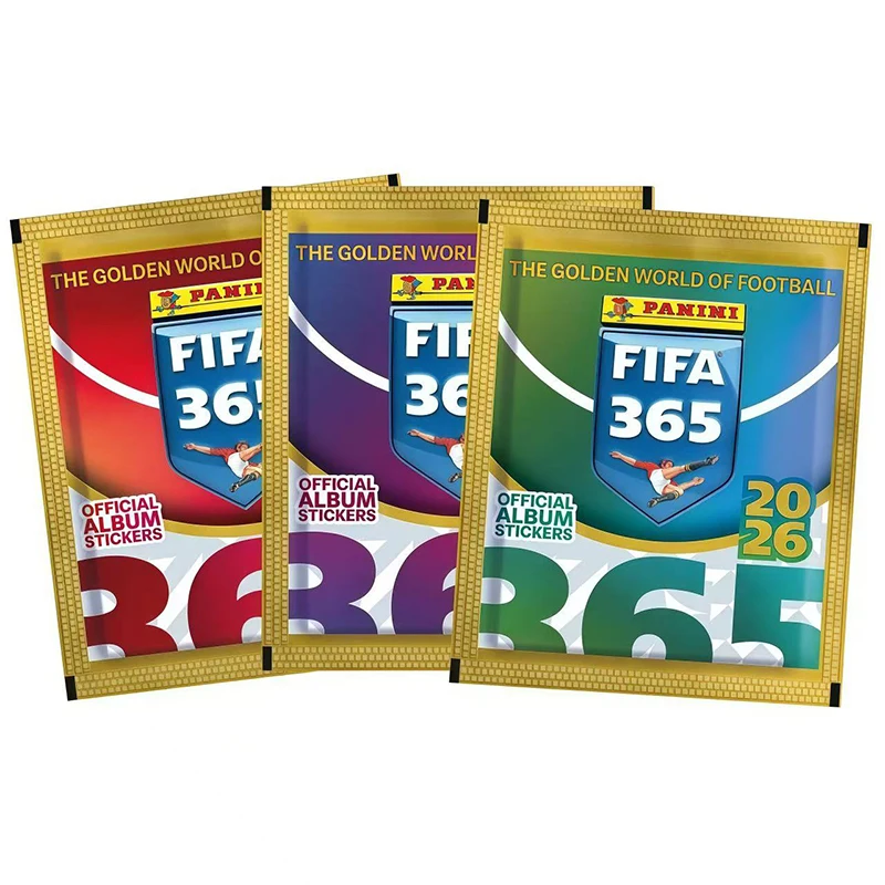 ملصق مجموعة ألبوم كرة القدم الجديد Panini FIFA 365 2026 متوفر في المخزون هدية مروحة شحن سريع توقيع محدود #2