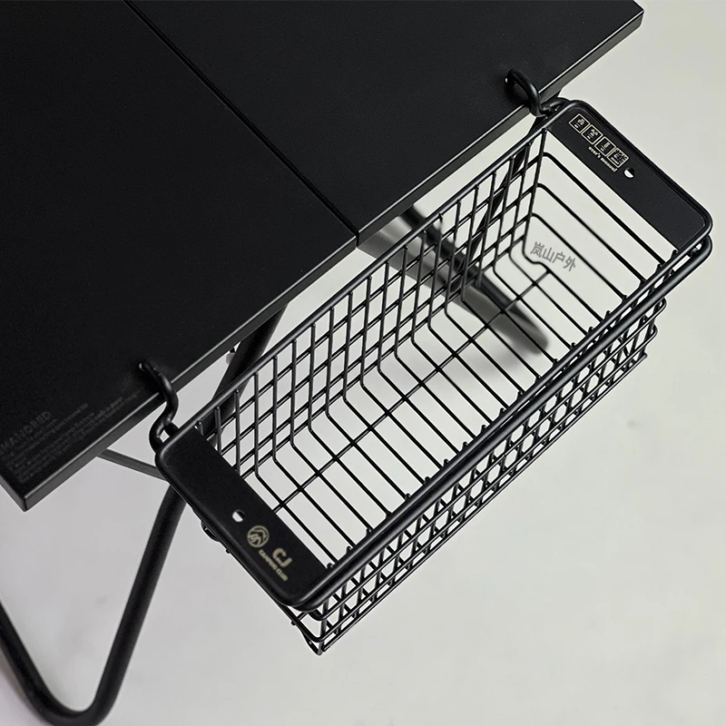 

Outdoor IGT Table Drainage Basket Stainless Steel Drainage Basket 0.5 Unit Deep and Shallow Tray Camping Drainage Basket Hanger