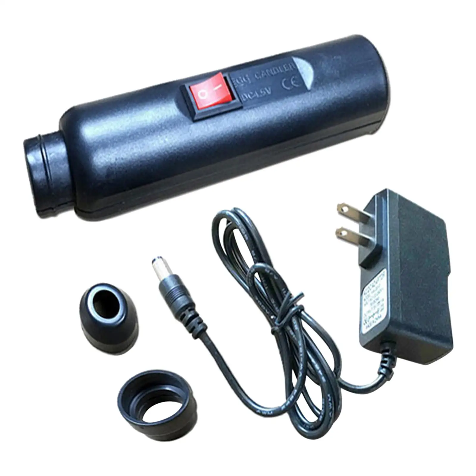 Compact Cool Light Egg Candler & Tester Egg Candling Lighting Incubator Lamp for Chicken Hatching Duck Birds Experiment