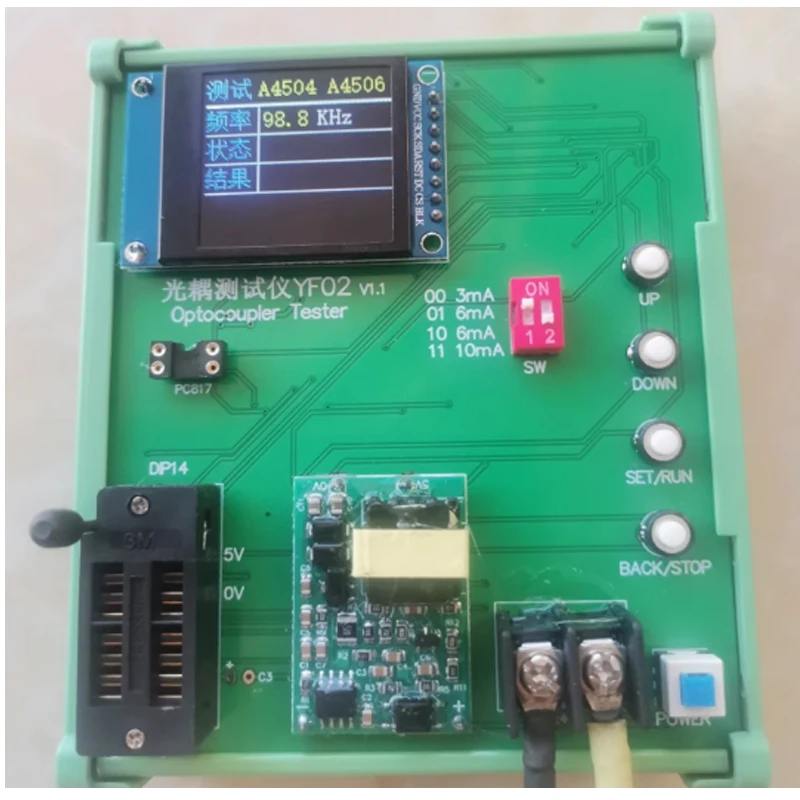 Optocoupler Tester A4506/6N137/TLP181/PC817, TTL Type, Etc.