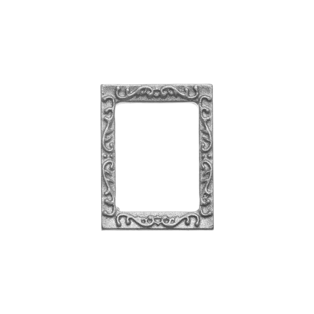 

DIY Vintage Bathroom Furniture Round Square Miniature Retro Mirror 1:12 Scale Accessories Mini Gloden Frames