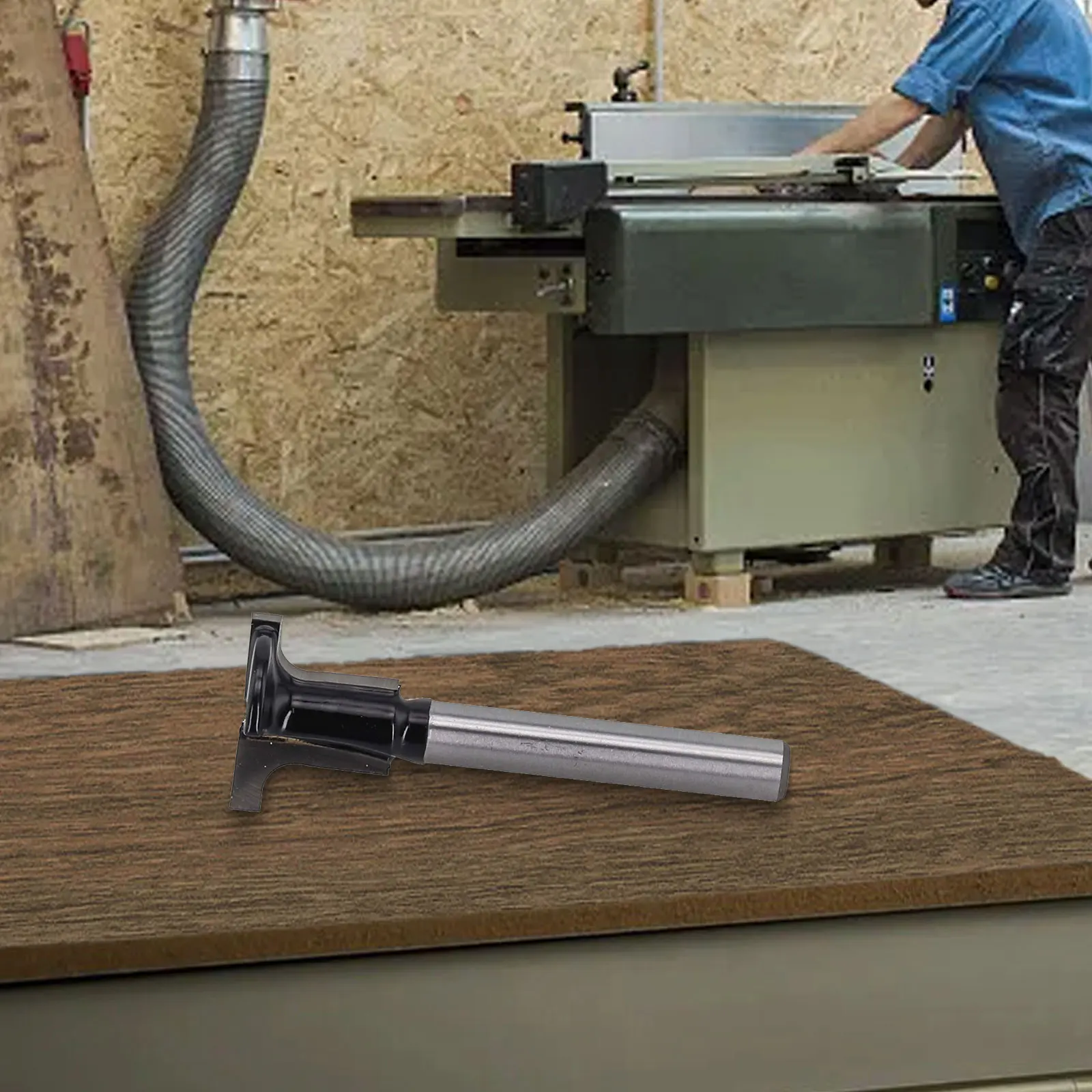 Advanced Double Edged Design in the 14 Handle Wood Veneer Cutter Specializing in Reduced Noise and Vibration during Use