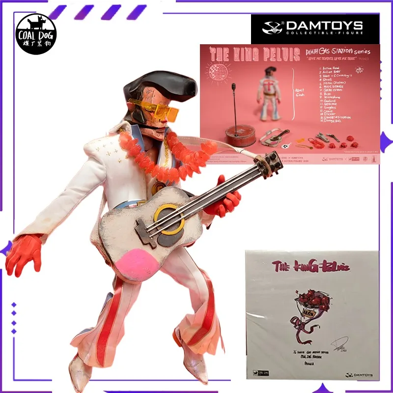 DAMTOYS Oryginalny CoalDog Coal Factory Black Dog Outlaws Gas Station Pilvis King 1/12 Gotowy Model Ruchomy Lalka Ręcznie Robiona Zabawka Prezent