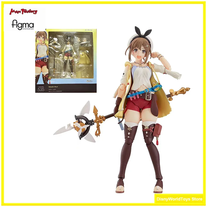 100% Оригинальная фигурка Figma 535 Ryza Ever Dark, секретное скрытие, жесткая звезда, аниме, коллекционные фигурки, модели, игрушки