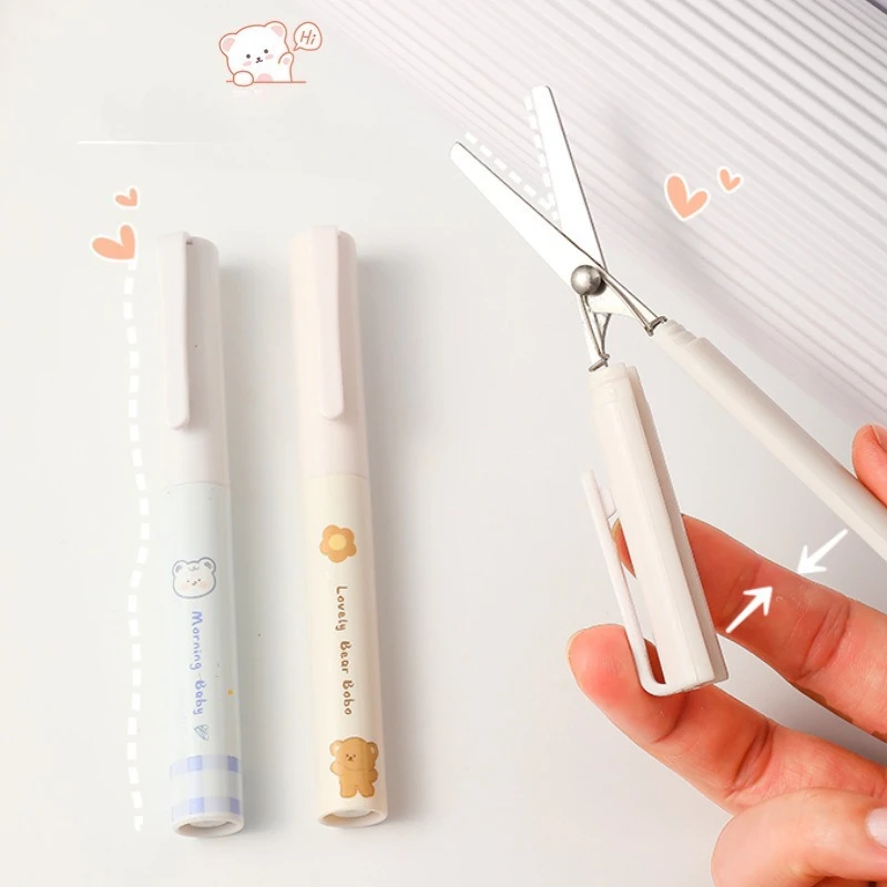 12pcs-mini-scissors-portable-kawaii-stationery-supplies-cute-small-scissors-kids-safe-school-folding-scissors-for-children-tools