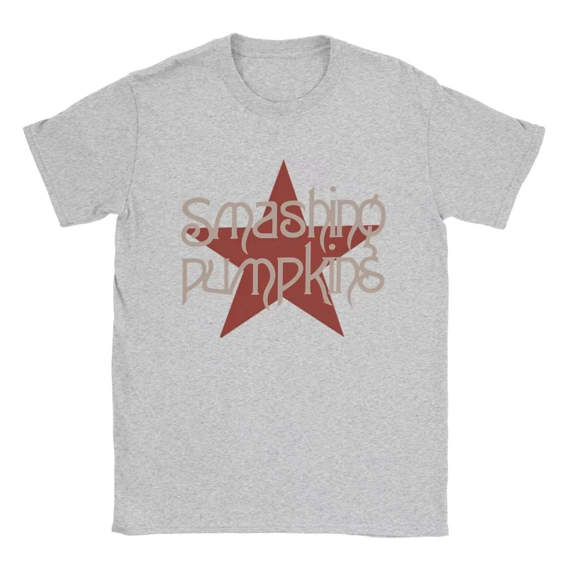 Smashing Pumpkins T Shirt Men  Cotton Vintage T-Shirt Crew Neck Tee Shirt Short Sleeve Tops Gift Idea