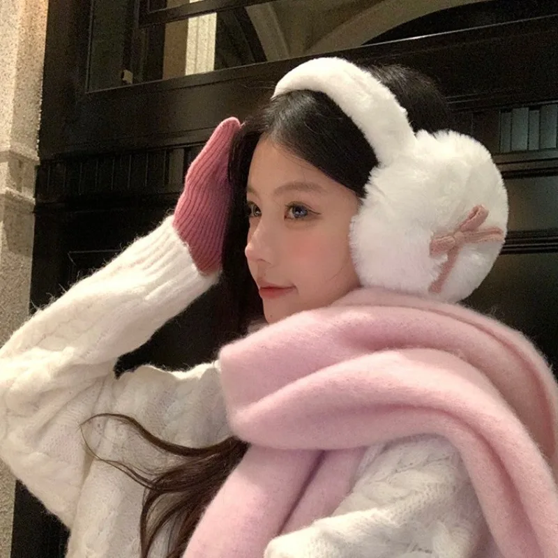 anjj-novo-arco-no-earmuffs-moda-elegante-macio-macio-pelucia-mulher-orelha-proteger-inverno-quente-ao-ar-livre-earmuffs-presente-de-ano-novo