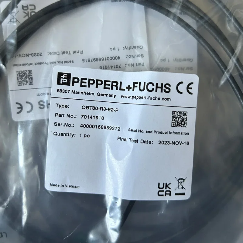 Sensor de triángulo OBT80-R3-E2-P Alemania P * F Original Punto Genuino