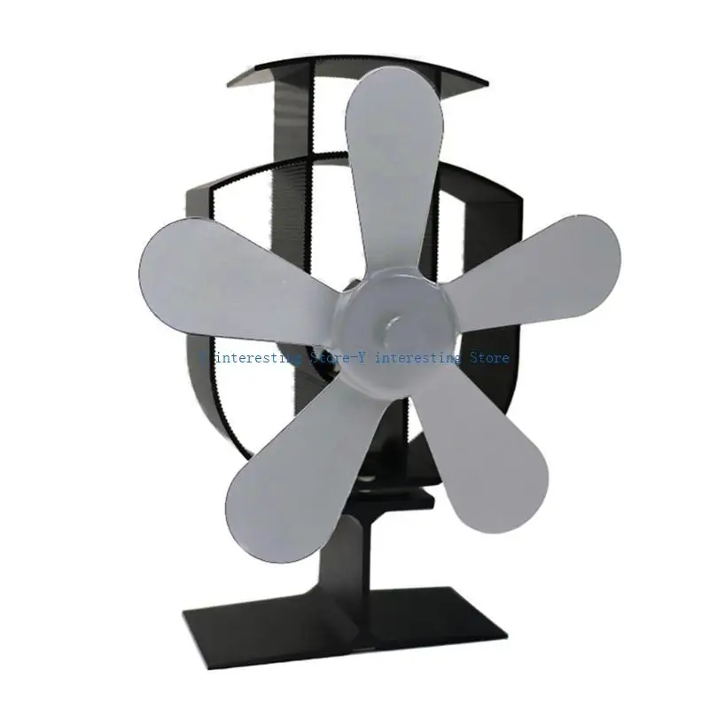 896A موقد يعمل بالحرارة ومروحة للاستشعار التلقائي لسجل الخشب مع مقياس الحرارة