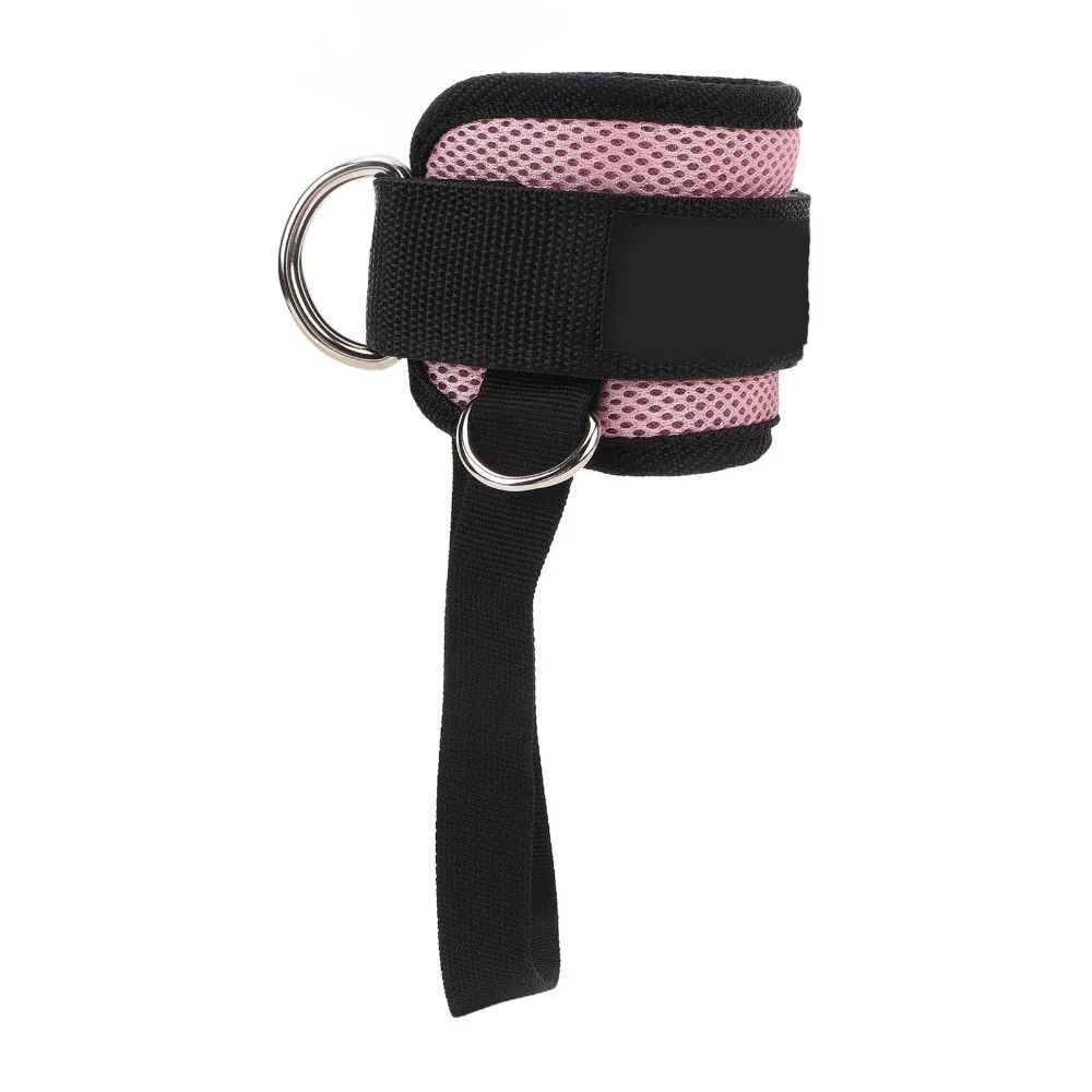 Adjustable Length Ankle Training Strap Ankle Strap Design Pink Color Weighted Assistance Strap Versatile Use Leg Exercise Cuff