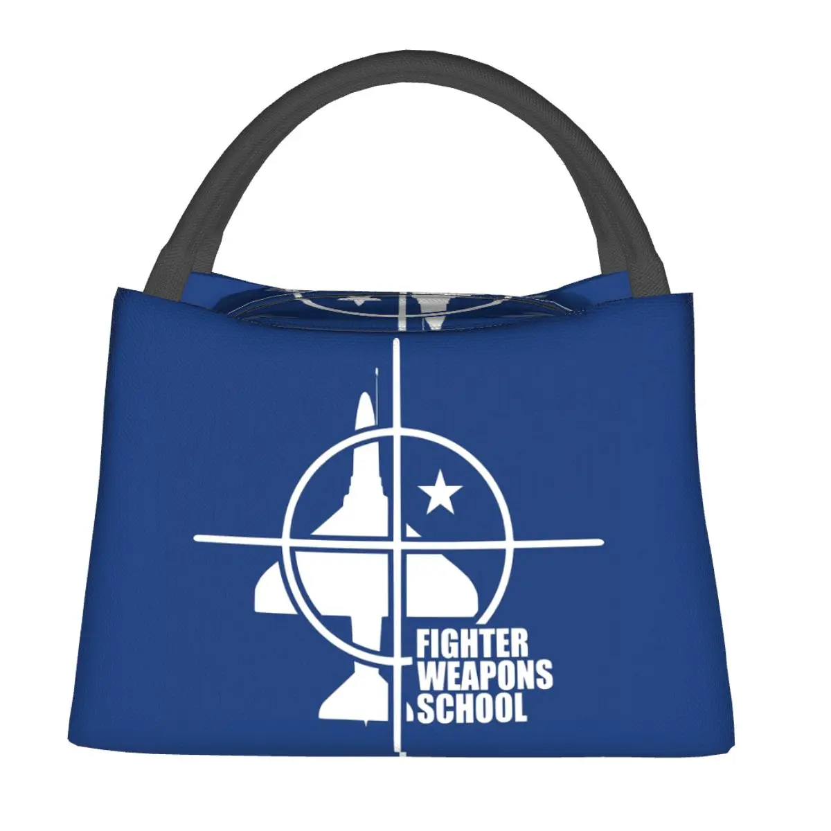 A-4 Skyhawk Fighter Weapons School Lunch Bags Insulated Bento Box Lunch Tote Picnic Bags Thermal Bag for Woman Children Work