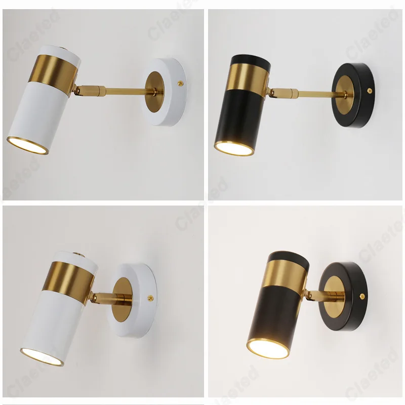 

Creative New LED European Rotatable Wall Lamp Dining Room Living Room Corridor Bedroom Bedside Reading Lighting