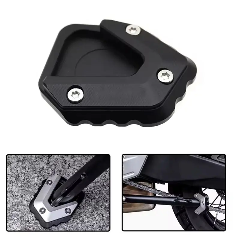Strict Motorcycle Kickstand Extension Foot Side Stand Pad Support Plate Enlarge Stand For 700MT 700 MT MT700 2024 2025