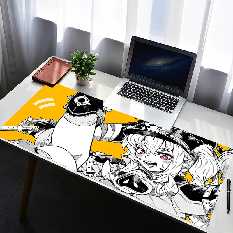 Muismat Zenless Zone Zero Lucy Laptop Rubber Uitgebreide Desktop Mat Computer Gamer Muismat PC Gaming Accessoires Toetsenbord Pad