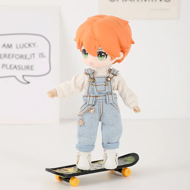 HOUZIWA OB11 인형 옷 셔츠 1/12 BJD 인형용