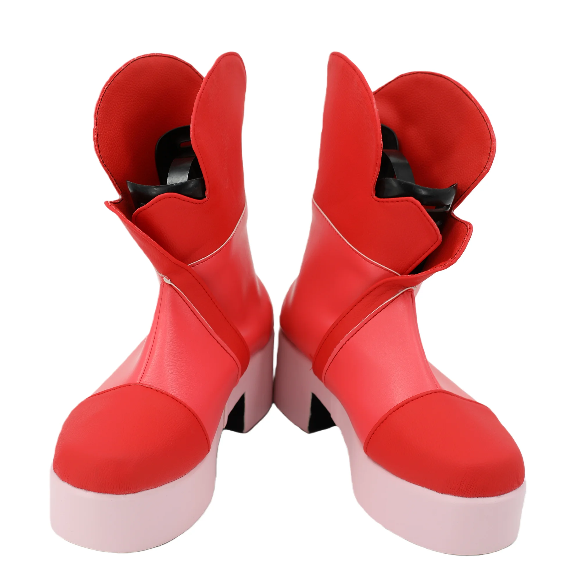 

Unisex Anime Cure Rouge Cos Natsuki Rin Cosplay Costume Halloween Shoes Boots