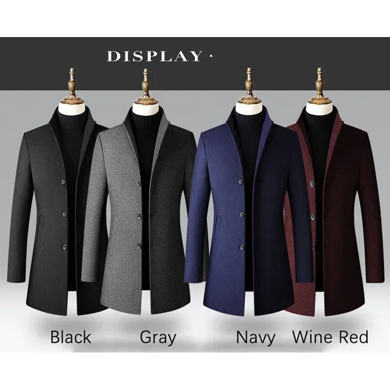 Thumbnail 4 - #40 Latest Mens Wool Coats Offers