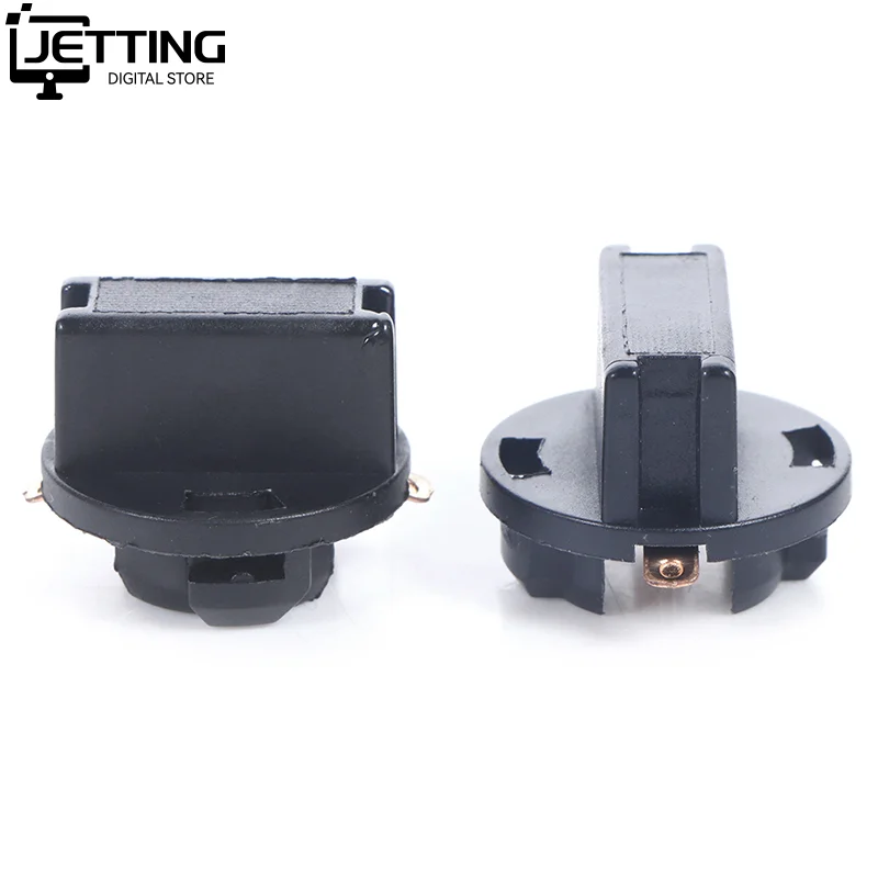 

10pcs T10 Socket Dashboard Instrument Panel Socket T10 W5W 168 192 194 Twist Lock Wedge Bases Lamp Dash Bulb Plug Automotivos