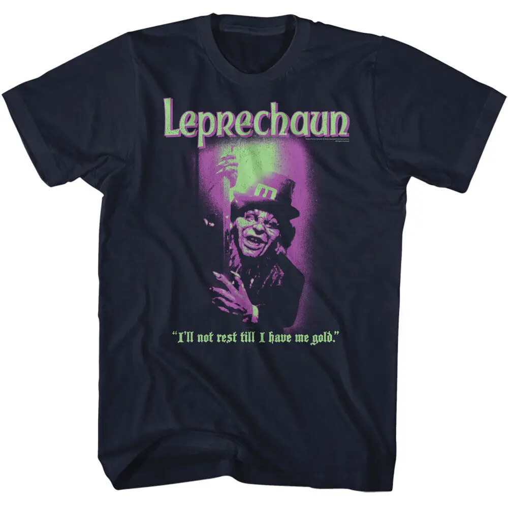 

Leprechaun Movie Lubdan Buttowski I'll Not Rest Till I Have Me Gold Men's Shirt