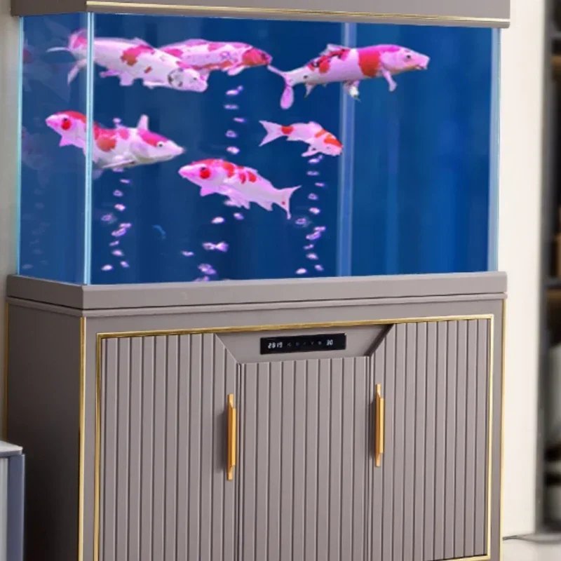 Square Nylon Lithium Tank Silver Dragon Fish Tank Filter Change Water Ecology