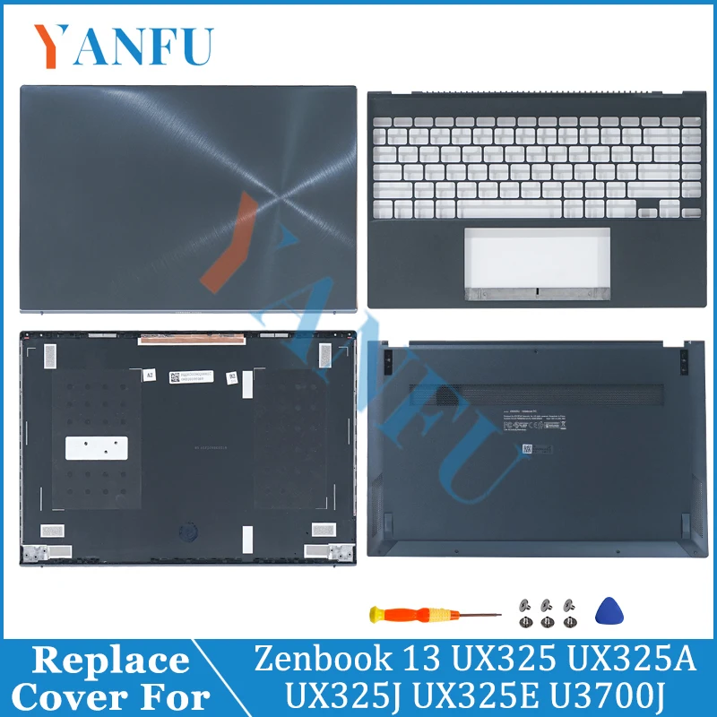 

New Laptop Replacement Case For ZenBook 13 UX325 UX325A UX325J UX325E U3700J Notebook LCD Back Cover/Palmrest/Bottom Case
