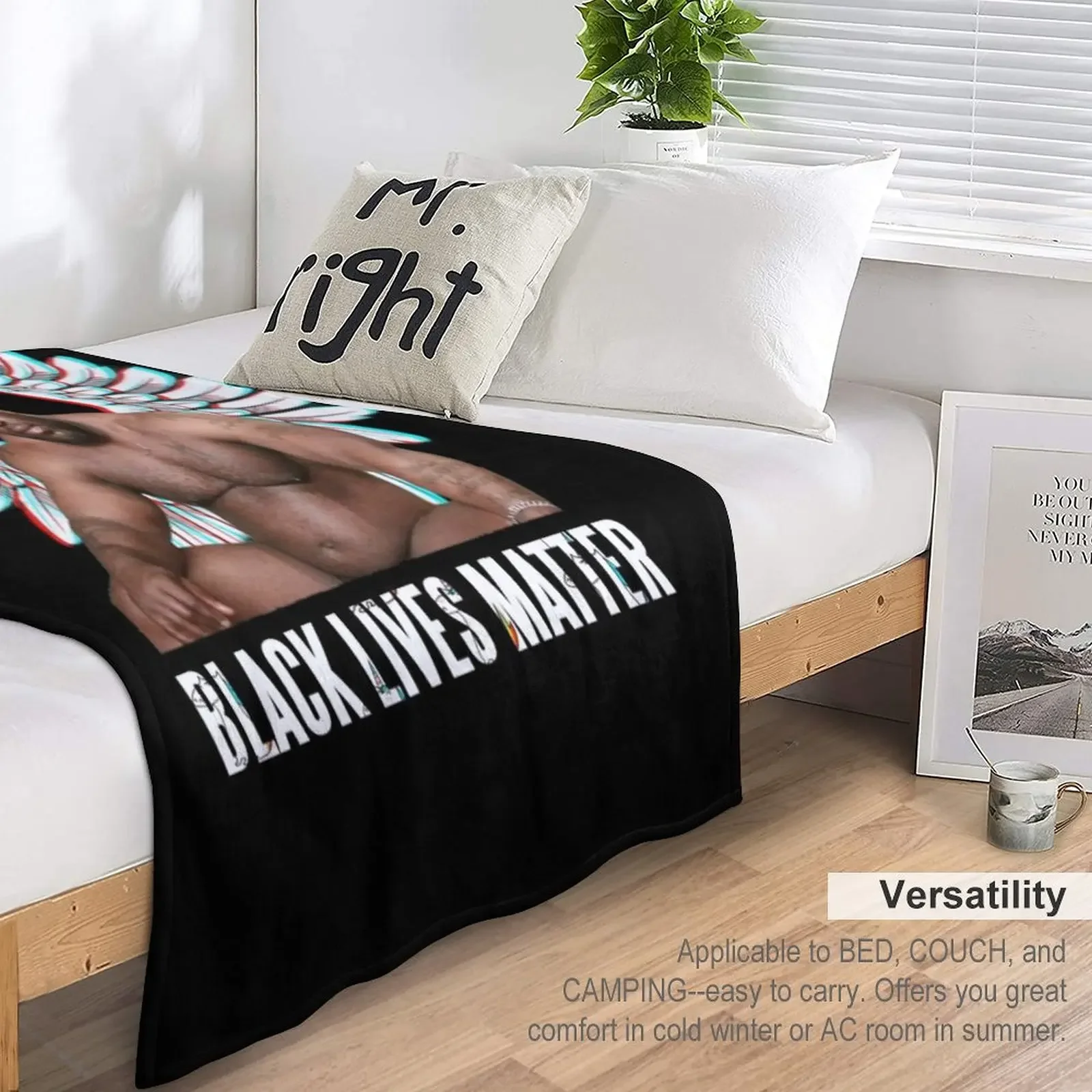 بطانية رمي Bobblehead ثقيلة من خشب باري ، بطانية الفانيلا ، بطانية عتيقة #5