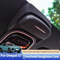 for Changan Deepal S07 S7 2024 2025 Car Eyewear Case Box Sunglasses Holder Suede Glasses Storage Box Car Accessories Car Styling