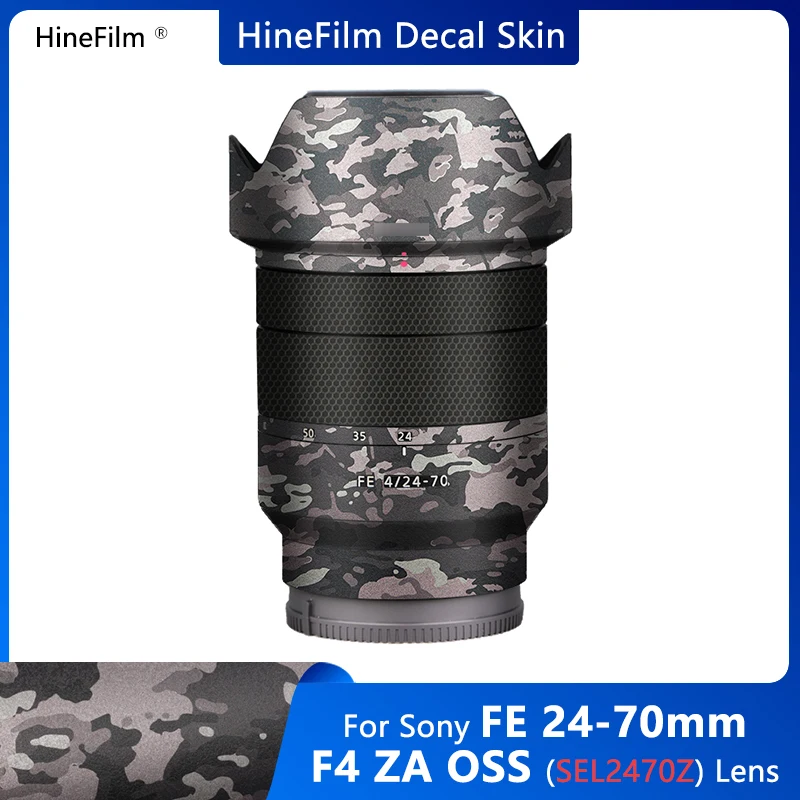 for Sony 24-70 F4 ZA Lens Sticker SEL2470Z Protective Film For Sony FE 24-70mm F/4 ZA OSS Lens Anti-Scratch Body Protector Skin