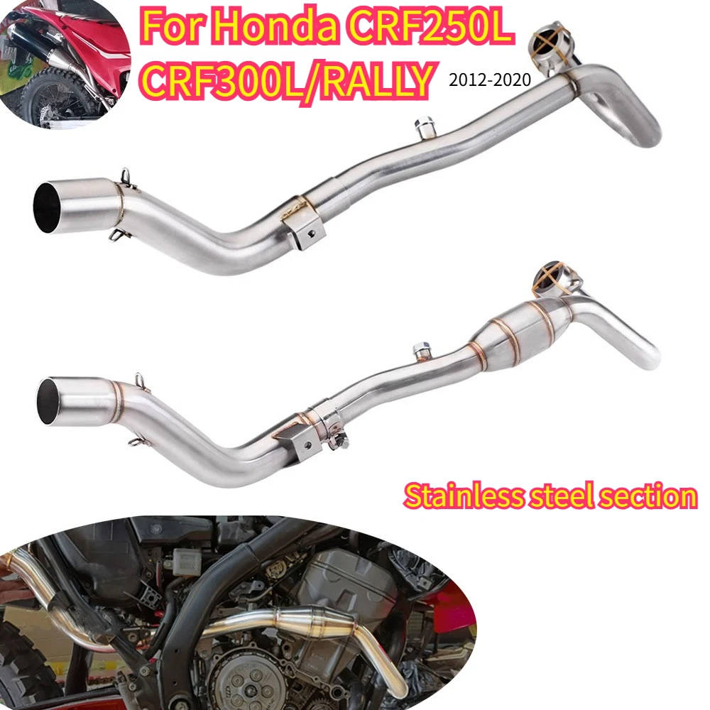 

For Honda Crf300 Crf300l Rally Crf250L Crf250 Rally 12-20 Full System High-performance Exhaust Pipe Off-road Vehicle Muffler