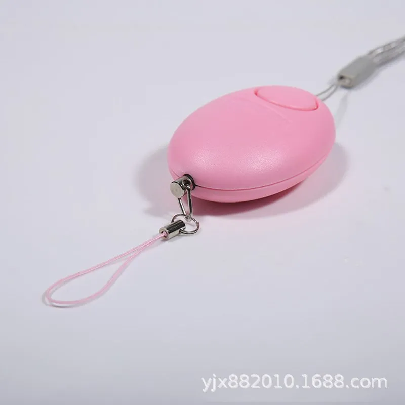 Cheap Self Defense Women Alarm 120dB Egg Shape Girl Security Protect Alert Personal Safety Scream Loud Keychain Emergency Alarm