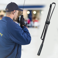 Foldable Ham Radio Antenna 144/430Mhz Tactical Radio Antenna Dual Band for Baofeng UV 5R UV82 BF 888S Quansheng Radio