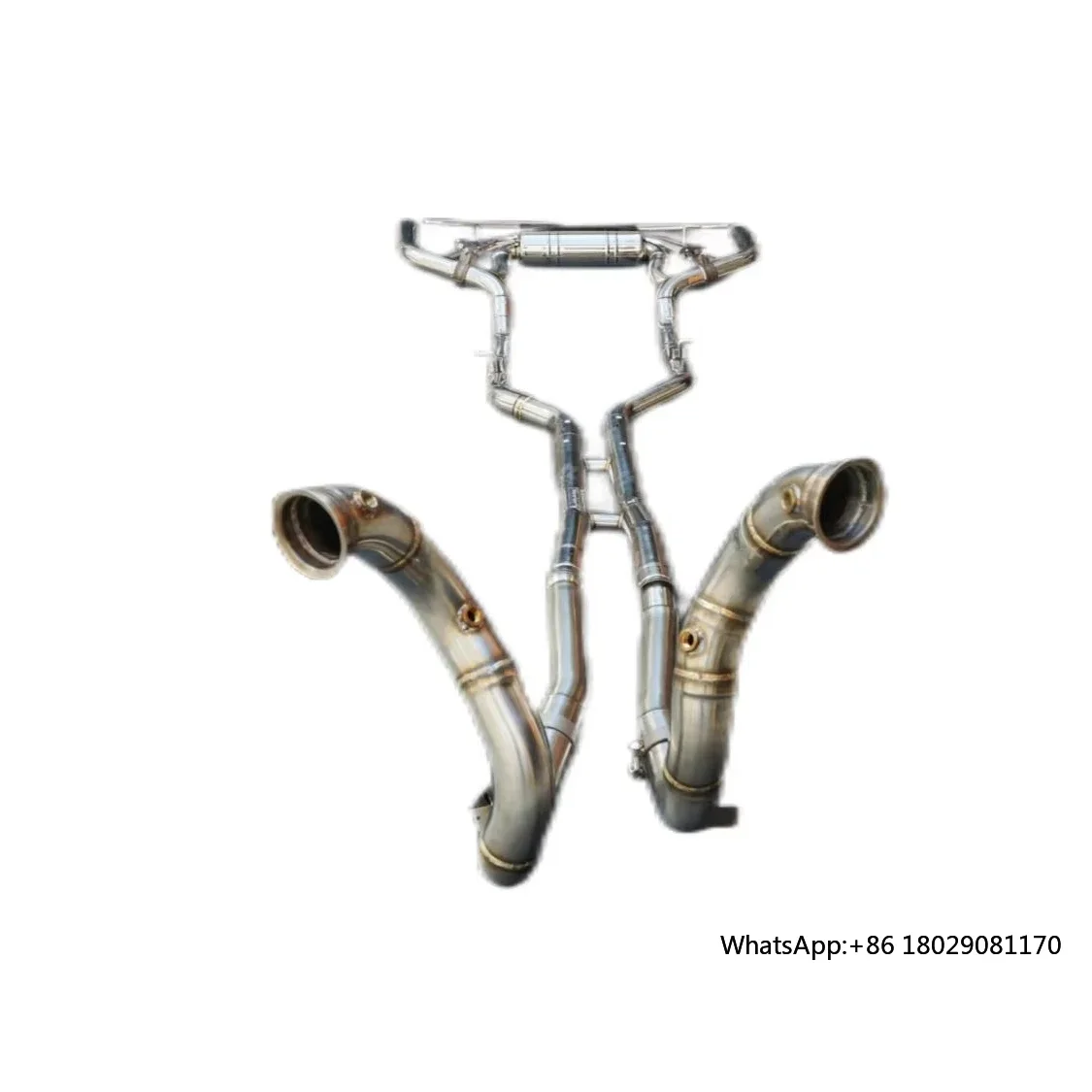 OEM  Exhaust Systems For Mercedes-Benz AMG GTS/GT(C190) 4.0T 2014-2024 Titanium Exhaust Pipe Muffler Auto Parts