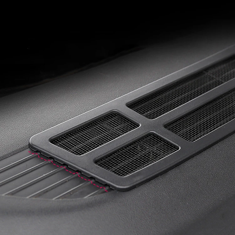 For Tesla Model 3 2018-2023 Pre-Highland Accessories Air Intake Cabin Debris Filter Air inlet Vent Grill Covers Mesh Sheild view 5