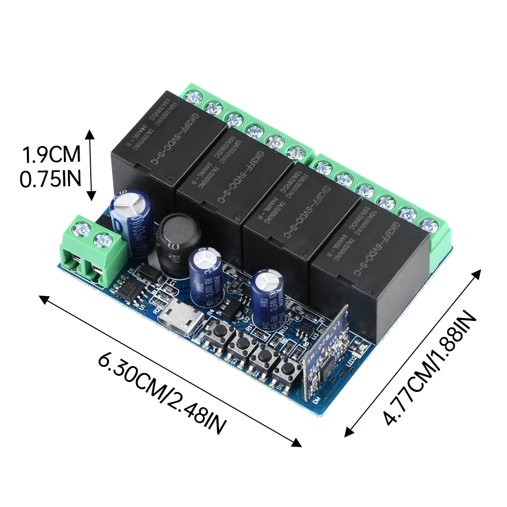 EWeLink Smart Wifi Switch modulo relè intelligente DC 5V 12V 24V interruttore Wireless a 4 canali Timer telecomando per telefono per Google Home