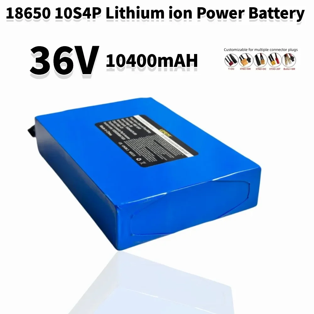 36V 10S4P 10.4Ah 18650h Electric Bicycle Lithium-ion 42V Electric Scooter Battery Original High-power Battery with Built-in BMS