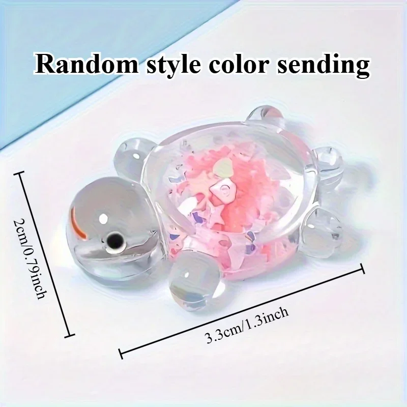 10 قطعة يتوهج في الظلام الراتنج السلاحف التماثيل نابضة بالحياة الملونة السلاحف ديكور مصغرة الحلي للداخلية في الهواء الطلق المنزل والحديقة #6