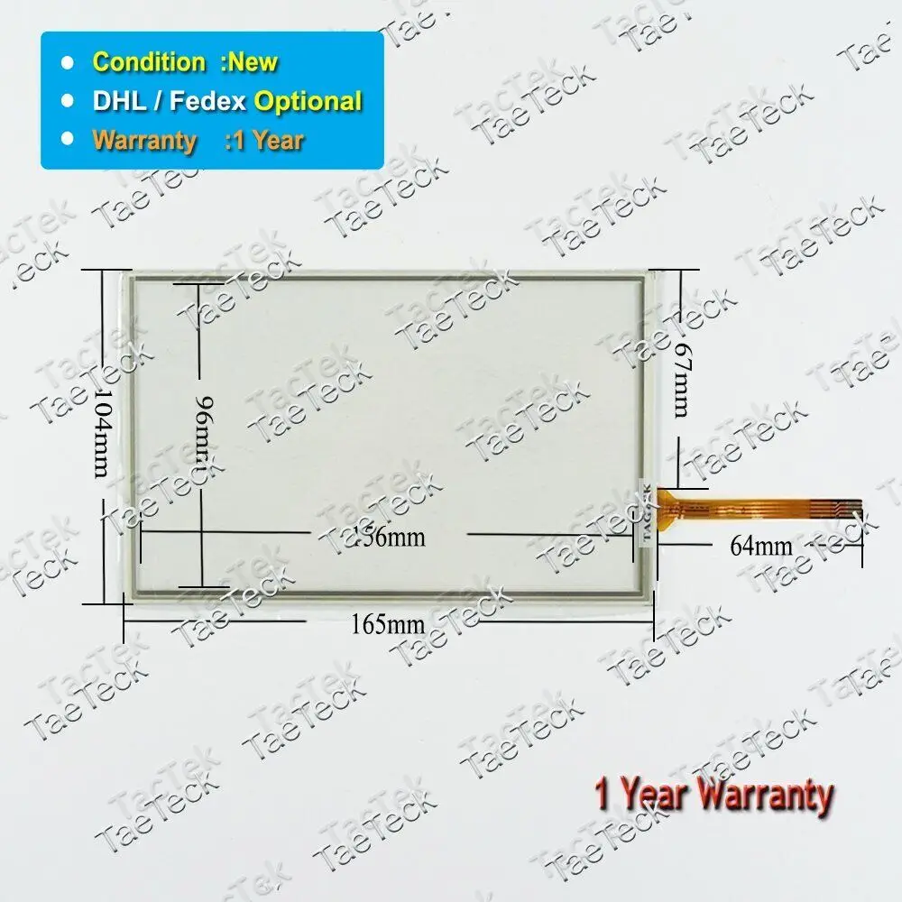 KDT-5734 KDT 5734แผงหน้าจอสัมผัส Digitizer กระจก KDT-5734ทัชแพด KDT5734