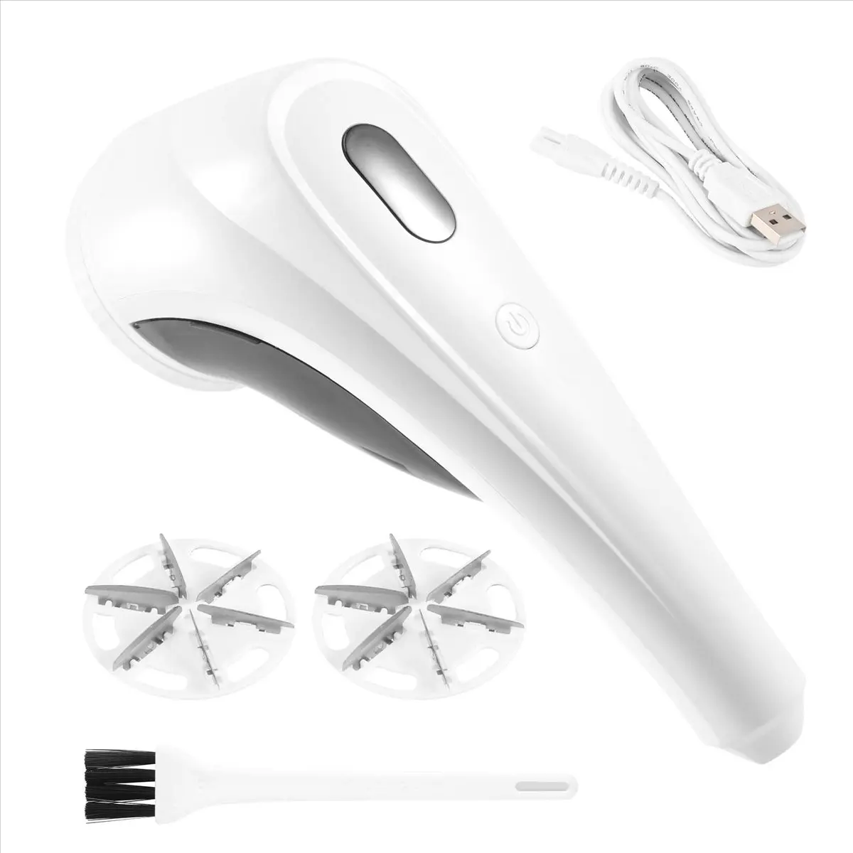 

Электрическая машинка для удаления катышков A04V, USB-перезаряжаемый прибор для удаления ворса с различных тканей, идеально подходит для всей семьи